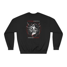 Load image into Gallery viewer, Symmetrical Drumming V24 - Unisex DryBlend® Crewneck Sweatshirt (F & B)