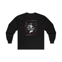 Load image into Gallery viewer, Symmetrical Drumming V24 - Unisex Ultra Cotton Long Sleeve Tee (F & B)