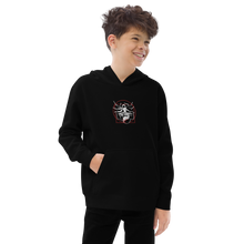 Load image into Gallery viewer, Symmetrical Drumming V24 - Kids Embroidered Fleece Hoodie