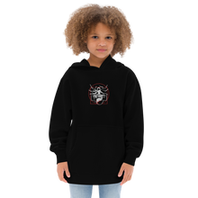 Load image into Gallery viewer, Symmetrical Drumming V24 - Kids Embroidered Fleece Hoodie