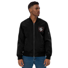 Load image into Gallery viewer, Symmetrical Drumming V24 - Embroidered Unisex Premium Recycled Bomber Jacket
