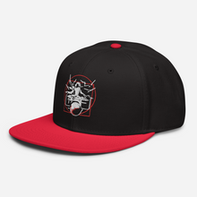 Load image into Gallery viewer, Symmetrical Drumming V24 - Embroidered Snapback Hat