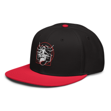 Load image into Gallery viewer, Symmetrical Drumming V24 - Embroidered Snapback Hat