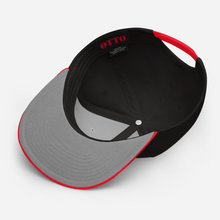 Load image into Gallery viewer, Symmetrical Drumming V24 - Embroidered Snapback Hat