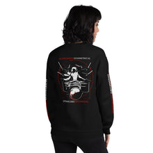 Load image into Gallery viewer, Symmetrical Drumming V24 - Unisex Sweatshirt (Front/Back/Sleeves print)