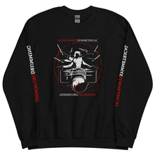 Load image into Gallery viewer, Symmetrical Drumming V24 - Unisex Sweatshirt (Front/Back/Sleeves print)