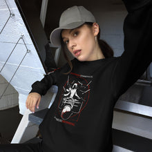 Load image into Gallery viewer, Symmetrical Drumming V24 - Unisex Sweatshirt (Front/Back/Sleeves print)