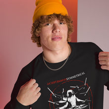 Load image into Gallery viewer, Symmetrical Drumming V24 - Unisex Sweatshirt (Front/Back/Sleeves print)