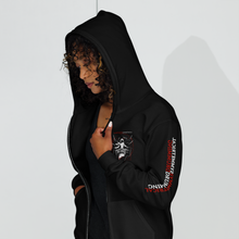 Load image into Gallery viewer, Symmetrical Drumming V24 - Unisex Heavy Blend Zip Hoodie (F, B & S)