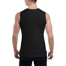 Load image into Gallery viewer, Symmetrical Drumming V24 - Embroidered Unisex Muscle Shirt