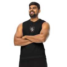 Load image into Gallery viewer, Symmetrical Drumming V24 - Embroidered Unisex Muscle Shirt