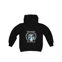 Load image into Gallery viewer, Symmetrical Drumming V3.5 - Youth Heavy Blend Hooded Sweatshirt