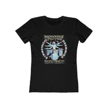 Load image into Gallery viewer, Symmetrical Drumming V3 - Women's Boyfriend Tee - Keen Eye Design