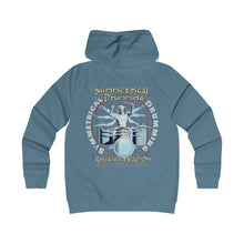 Load image into Gallery viewer, Symmetrical Drumming V3.5 - Girlie College Hoodie - Keen Eye Design