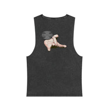 Load image into Gallery viewer, CRUSTYFLICKER Dogtag Hand - Unisex Stonewash Tank Top