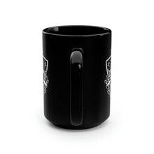 Load image into Gallery viewer, Freaky Flukey Arsey Aussie - Black Mug 15oz