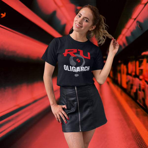 RU an Oligarch? (V3) - Unisex/Men's Premium Cotton Crew Tee