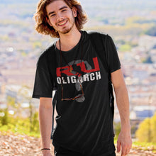 Load image into Gallery viewer, RU an Oligarch? (V2) - Unisex/Men's Premium Cotton Crew Tee