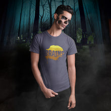 Load image into Gallery viewer, Halloween Zombie Brains - Premium Unisex T-Shirt