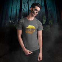 Load image into Gallery viewer, Halloween Zombie Brains - Premium Unisex T-Shirt