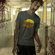 Load image into Gallery viewer, Halloween Zombie Brains - Premium Unisex T-Shirt