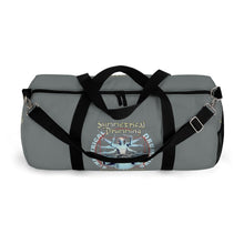 Load image into Gallery viewer, Symmetrical Drumming V3 - Duffel Bag (Grey) - Keen Eye Design