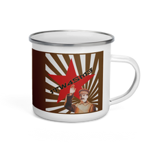 Load image into Gallery viewer, 1TW4SM3 V2 - Enamel Mug (Brown) - Keen Eye Design