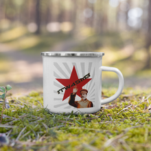 Load image into Gallery viewer, 1TW4SM3 V2 - Enamel Mug (White) - Keen Eye Design