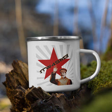 Load image into Gallery viewer, 1TW4SM3 V2 - Enamel Mug (White) - Keen Eye Design