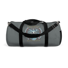 Load image into Gallery viewer, Symmetrical Drumming V3 - Duffel Bag (Grey) - Keen Eye Design