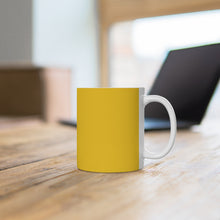 Load image into Gallery viewer, Main Squeeze - Squashed - Mug 11oz (Yellow) - Keen Eye Design