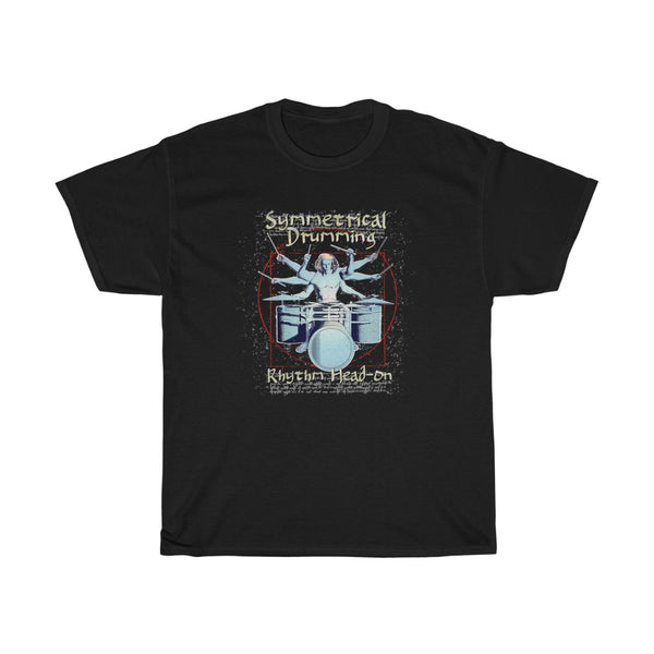 Symmetrical Drumming V4 - Heavy Cotton T-Shirt