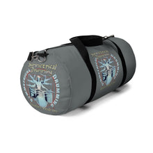 Load image into Gallery viewer, Symmetrical Drumming V3 - Duffel Bag (Grey) - Keen Eye Design