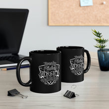 Load image into Gallery viewer, Freaky Flukey Arsey Gamer - Black Mug 11oz