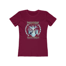 Load image into Gallery viewer, Symmetrical Drumming V3 - Women's Boyfriend Tee - Keen Eye Design