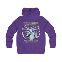 Load image into Gallery viewer, Symmetrical Drumming V3.5 - Girlie College Hoodie - Keen Eye Design