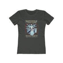 Load image into Gallery viewer, Symmetrical Drumming V4 - Women's Boyfriend Tee - Keen Eye Design