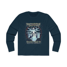 Load image into Gallery viewer, Symmetrical Drumming V4 - Men's Premium Long Sleeve Crew Tee - Keen Eye Design