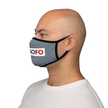 Load image into Gallery viewer, Scomofo - Fitted Polyester Face Mask (indigo with black trim)