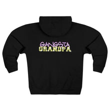 Load image into Gallery viewer, Gangsta Grandpa - Men's Premium Full Zip Hoodie