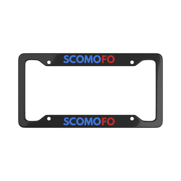 SCOMOFO - License Plate Frame (black)