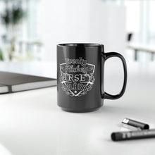 Load image into Gallery viewer, Freaky Flukey Arsey Playa - Black Mug 15oz
