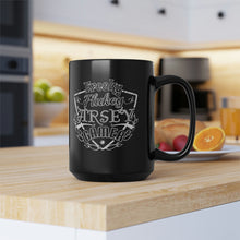 Load image into Gallery viewer, Freaky Flukey Arsey Gamer - Black Mug 15oz