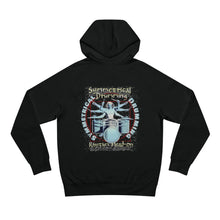 Load image into Gallery viewer, Symmetrical Drumming V3.5 - Unisex Supply Hood - Keen Eye Design