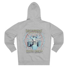 Load image into Gallery viewer, Symmetrical Drumming V3.5 - Men's Eco Cultivator Zip Hoodie - Keen Eye Design