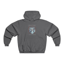 Load image into Gallery viewer, Symmetrical Drumming V3.5 - Men's NUBLEND® Hooded Sweatshirt - Keen Eye Design