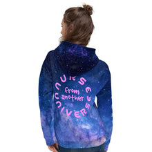 Load image into Gallery viewer, Alien Nurse - AOP Starscape Unisex Hoodie - Keen Eye Design