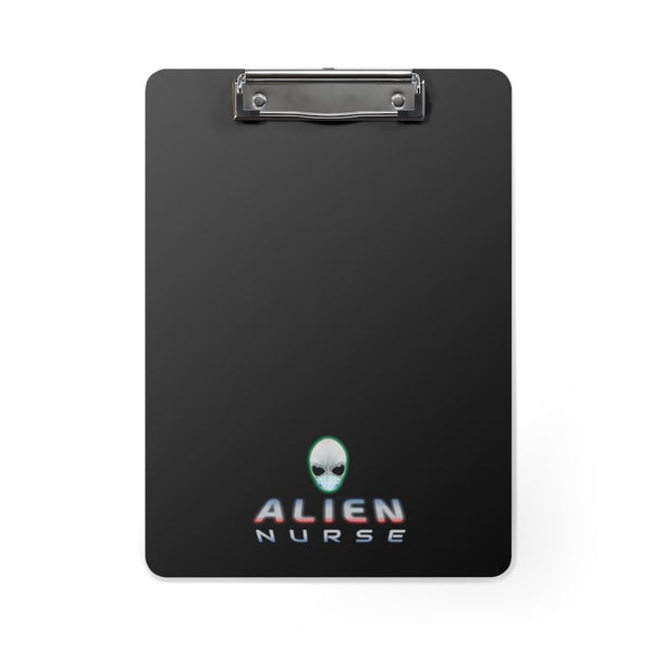 Alien Nurse (I Like Humans Spaced Out) - Clipboard - Keen Eye Design