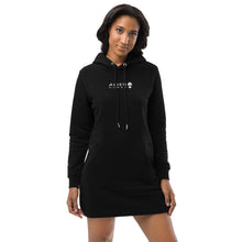 Load image into Gallery viewer, Alien Nurse - I Like Humans Spaced Out - Eco Hoodie Dress - Keen Eye Design