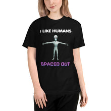 Load image into Gallery viewer, Alien Nurse - I Like Humans Spaced Out - Unisex Eco T-Shirt - Keen Eye Design